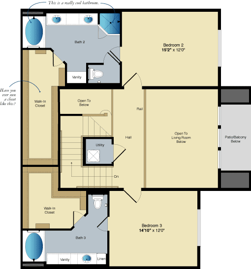 Three-Bedroom Apartments in Baton Rouge