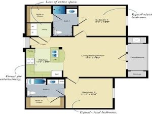 Two bedroom Apartment For Rent